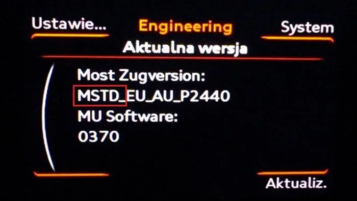 MSTD_XX_ - Audi MIB 1 STD